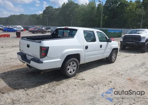2010 Honda Ridgeline Rt from USA, damaged, VIN 5FPYK1F27AB010501